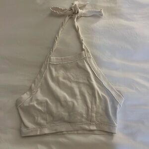 Women White Halter Summer Top Brand BDG Size S